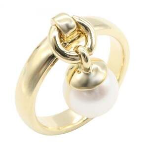 TIFFANY 18k Gold Pearl Ring